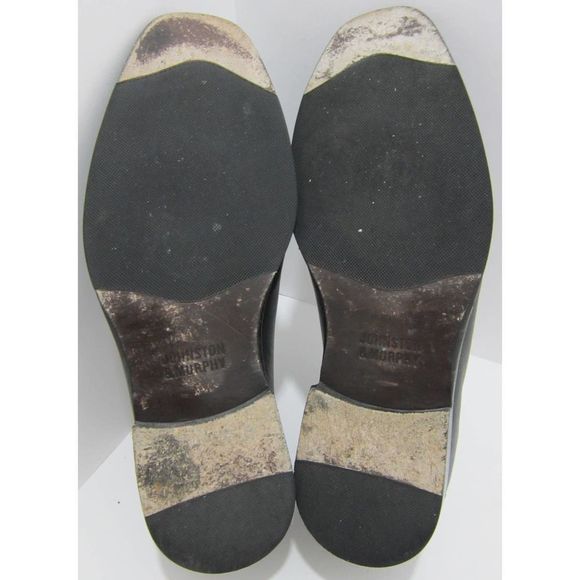 Johnston & Murphy Shaler Black Leather Loafers 8.5 main image 6